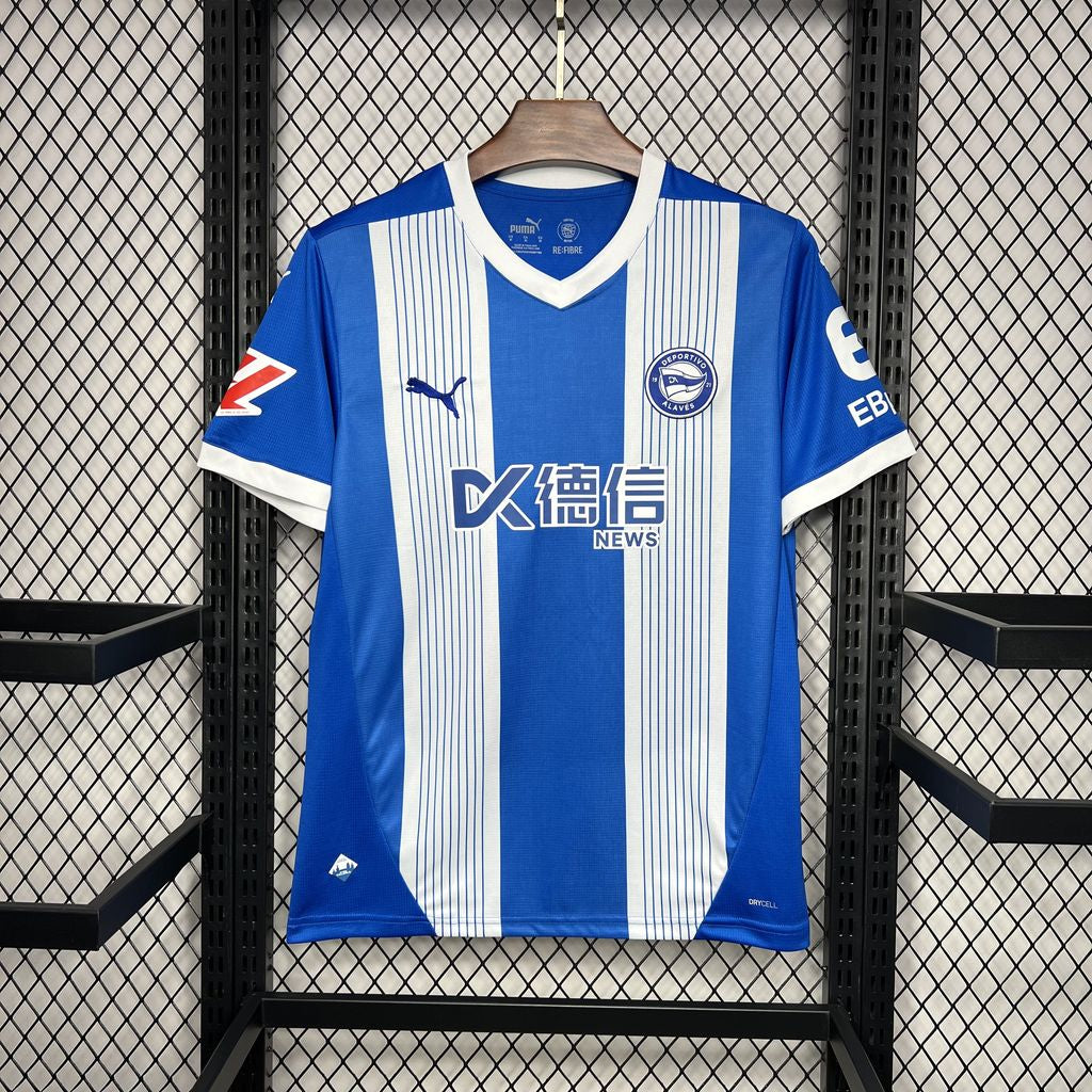 Maillot Domicile Alaves 2024/2025 - Adulte