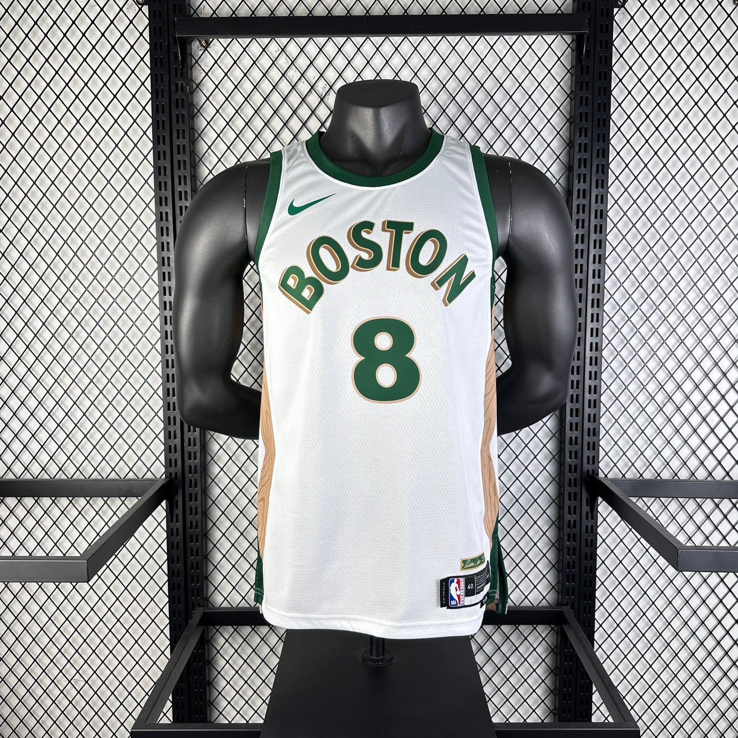 Boston Celtic Basketballtrikot für Erwachsene 2024