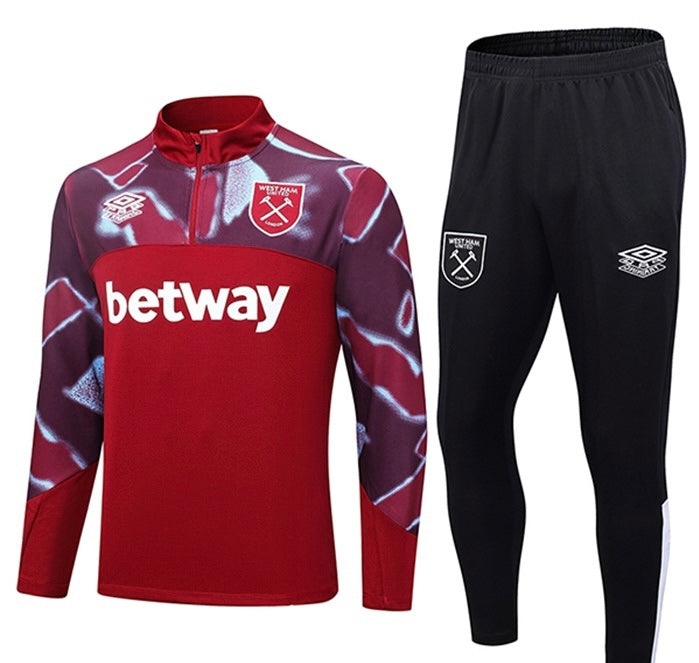 West Ham-Trainingsanzug 2023/2024 – Erwachsene