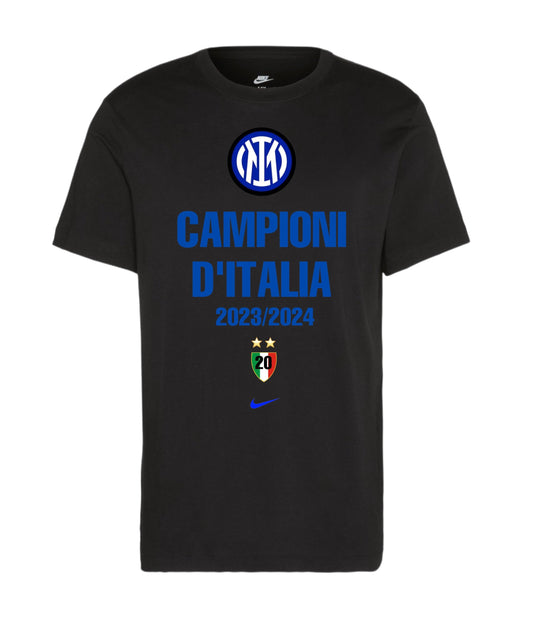 Maglia Celebrativa Inter SCUDETTO CAMPIONE D'ITALIA 2023/24 - Adulto