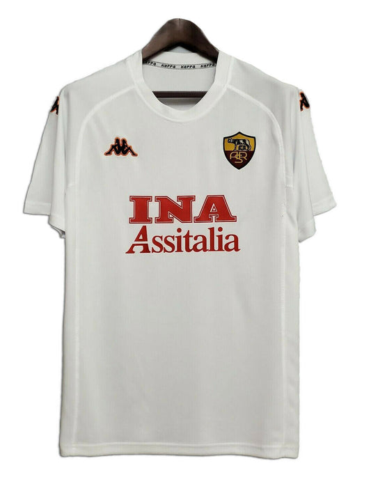 Roma - Maillot Extérieur 2000/2001 Adulte