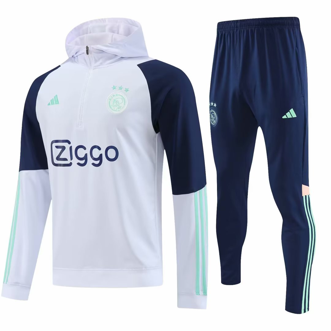 Ajax-Trainingsanzug – 2023/2024 – Kapuze für Erwachsene