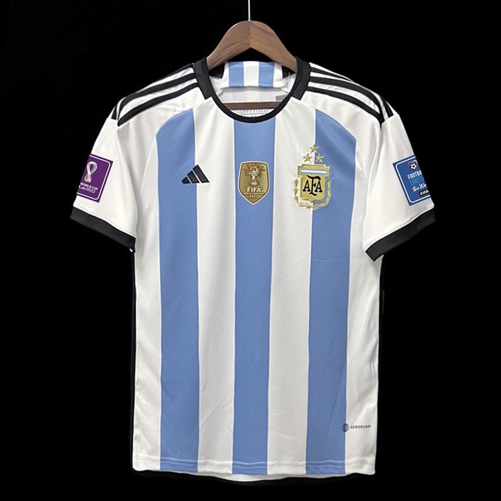 Argentinien WM MESSI 10 Autogrammshirt – Erwachsene