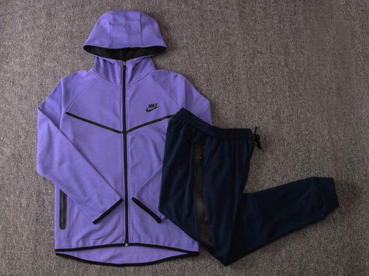 Kit Tech Nike Violet/Noir + Survêtement 2021/22