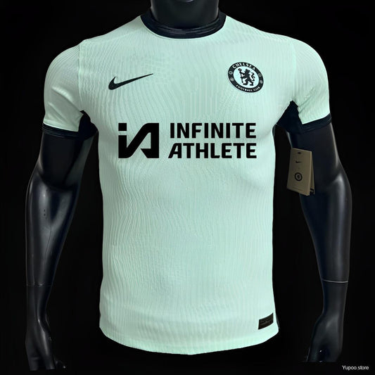 Chelsea-Ausweichtrikot 2023–24 – Sponsor für Erwachsene