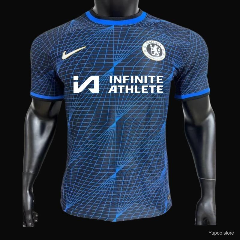 Kit Chelsea Extérieur 2023-24 - Sponsor Adulte