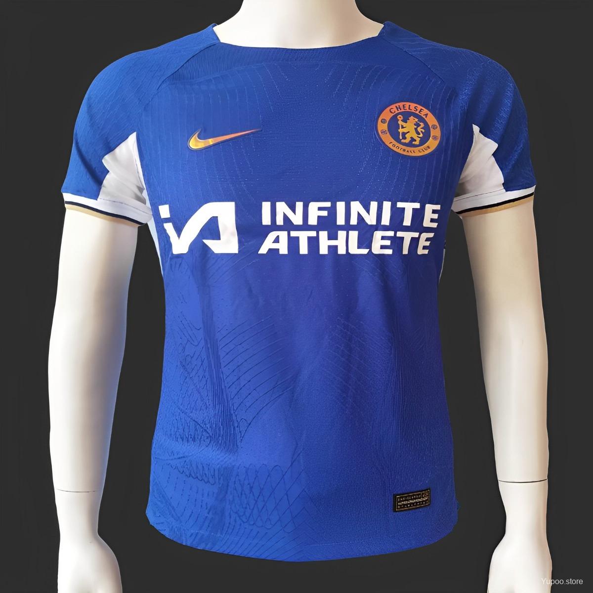 Kit domicile de Chelsea 2023-24 - Sponsor adulte