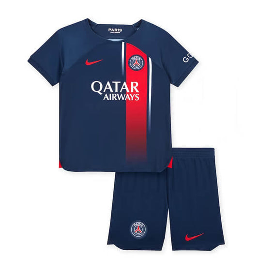 T-shirt et short enfant PSG domicile 23/24