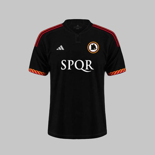 Als Ausweichtrikot der Roma 2023/24 – Erwachsene