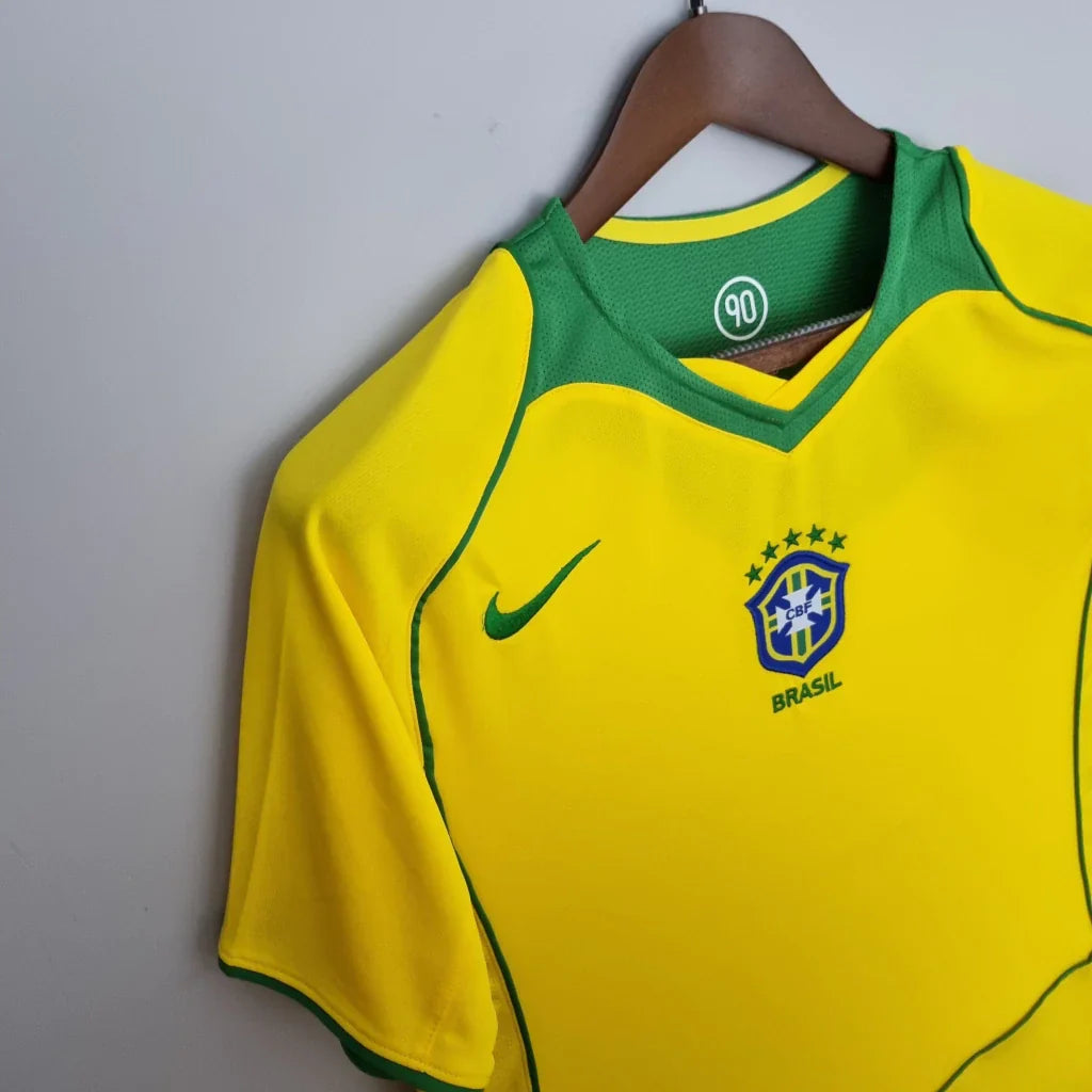 Brasilien Retro 2004 Trikot