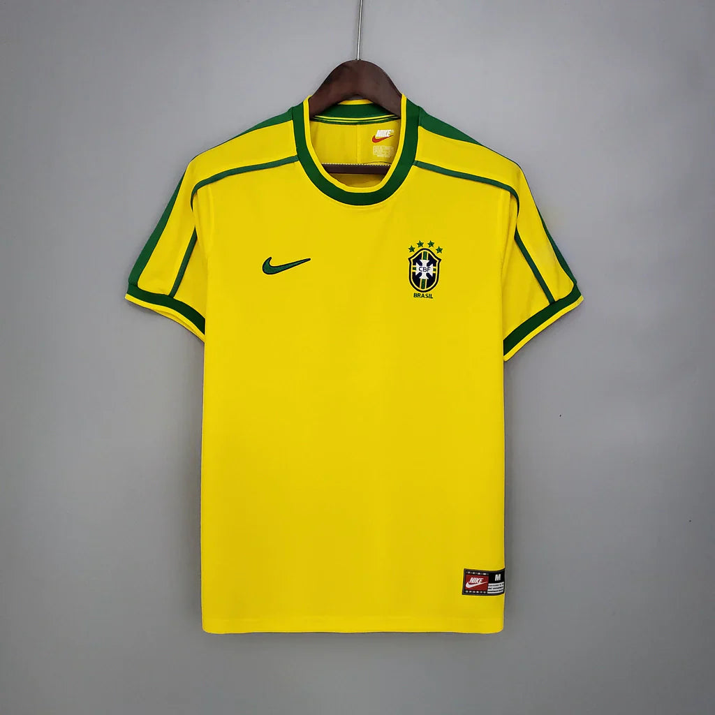 Brasilien Retro 1998 Trikot