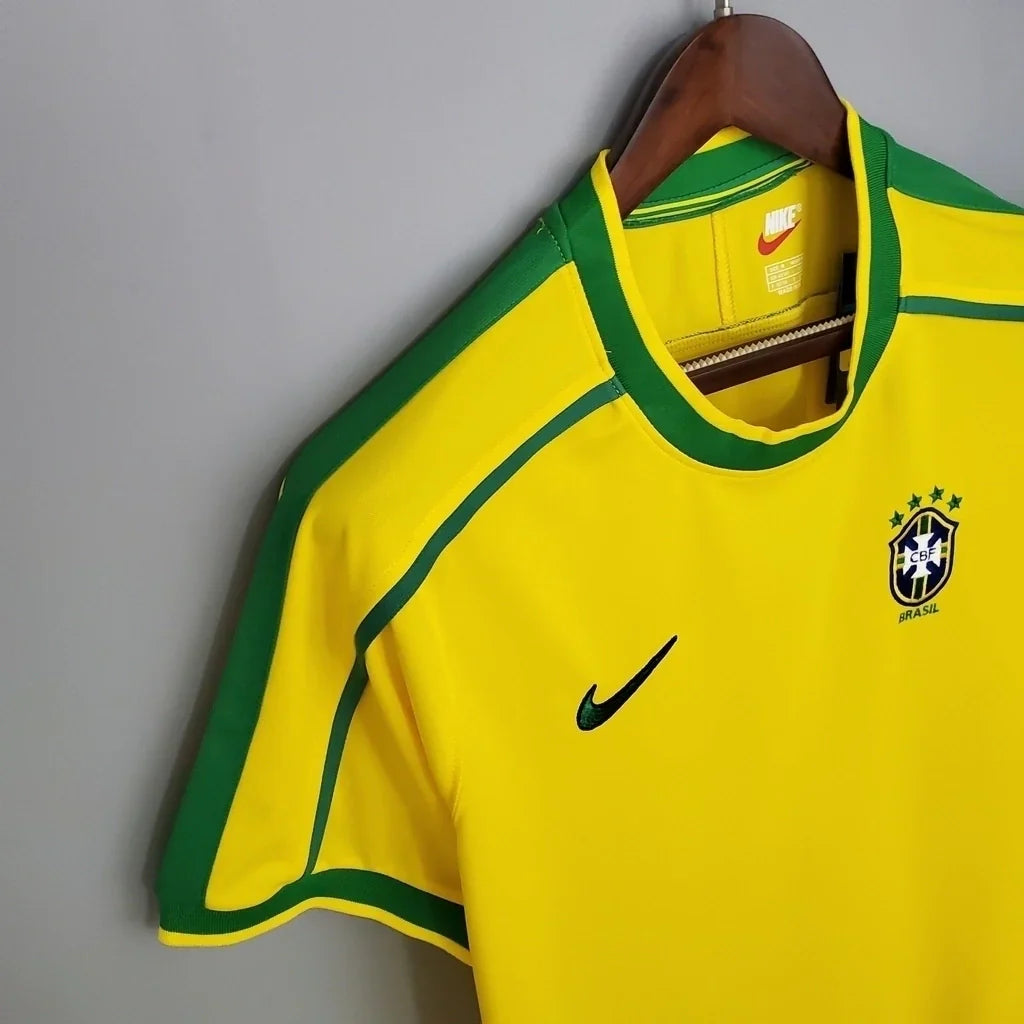 Brasilien Retro 1998 Trikot