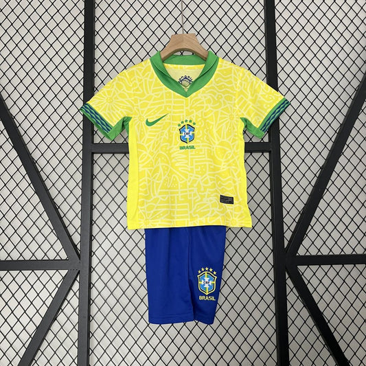 Brasilien Heimtrikot 2023/24 KINDER