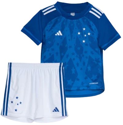 T-Shirt und Shorts für Jungen Cruzeiro 24/25