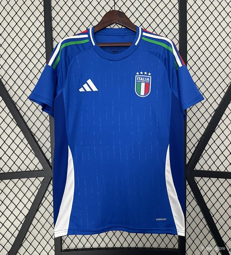 Italien Heimtrikot 2024 – Europäischer Erwachsener