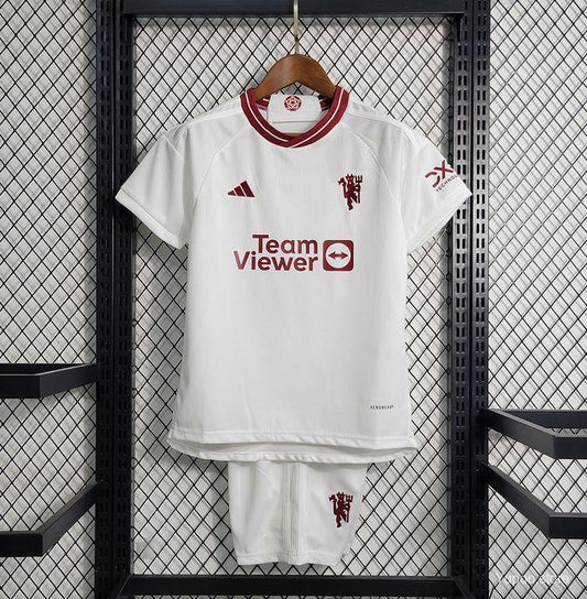 Manchester United Divisa Away 2023/24 BAMBINO