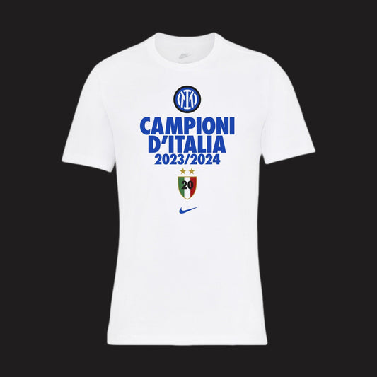 Maglia Celebrativa Inter SCUDETTO CAMPIONE D'ITALIA 2023/24 - Adulto