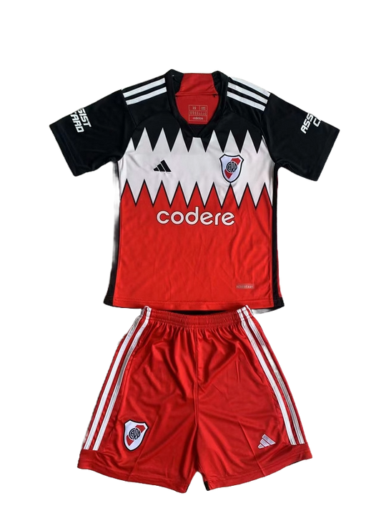 River Plate 2023/2024 Kit Extérieur Maillot et Short Enfant