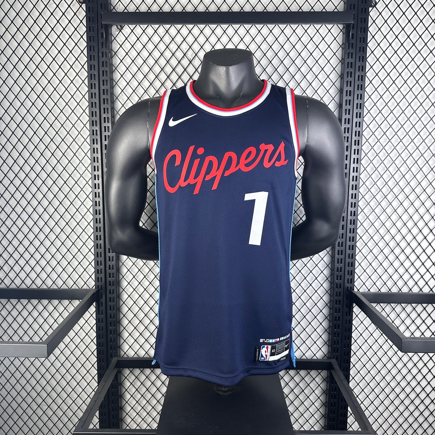 Los Angeles Clippers Basketball-Trikot 2024 für Erwachsene