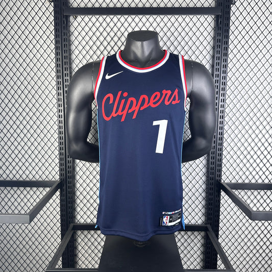 Los Angeles Clippers Basketball-Trikot 2024 für Erwachsene