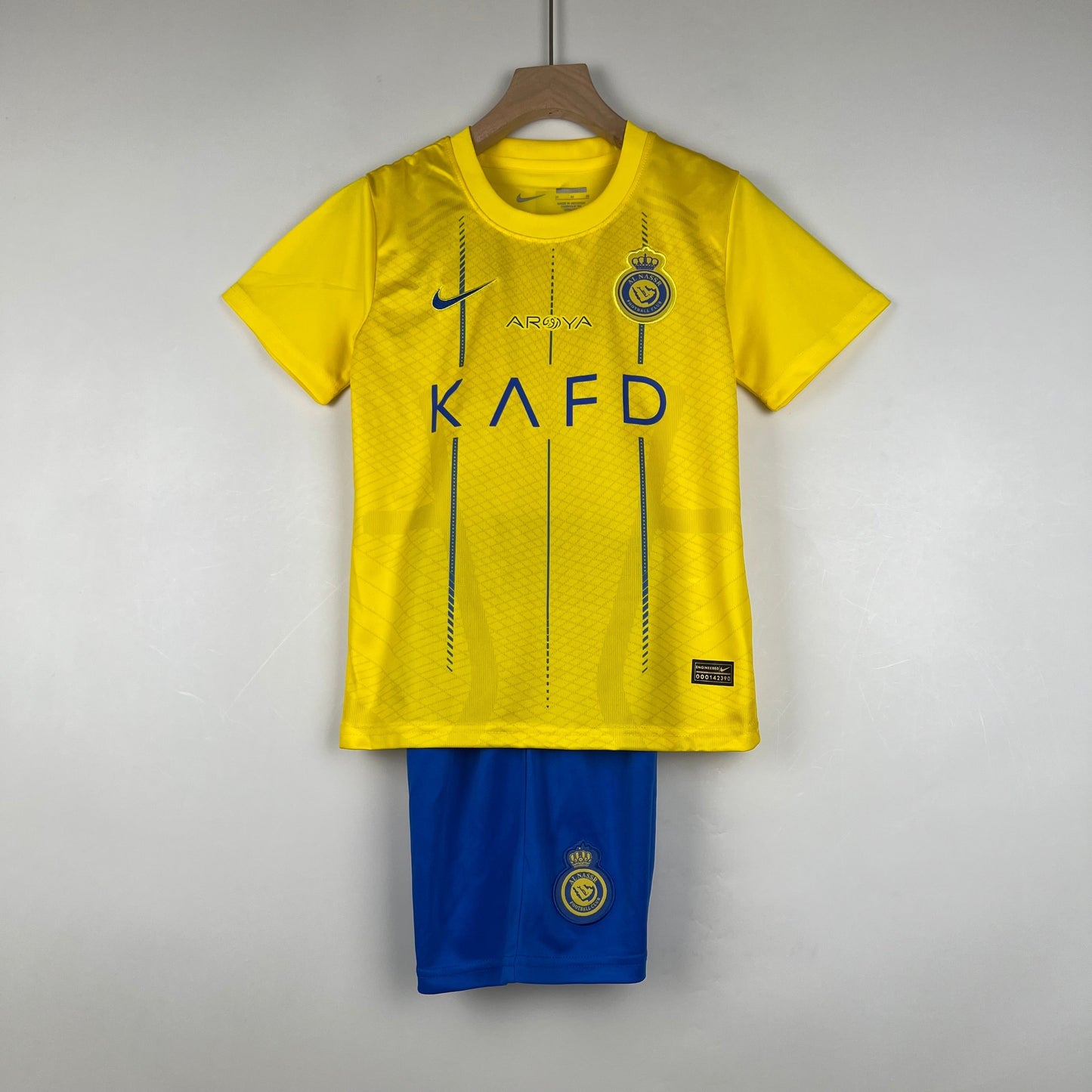 T-shirt et short Al-Nassr Domicile pour Garçon 23/24