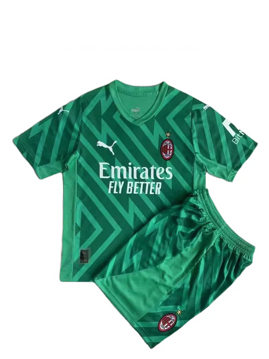 KIT DE GARDIEN DE BUT DE MILAN ENFANT 2023/24