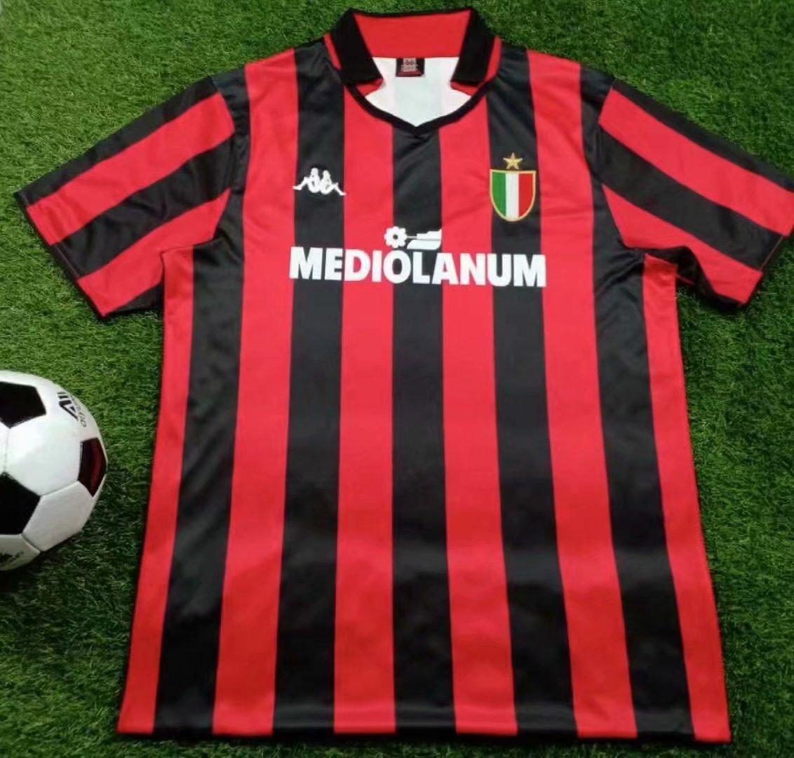 Milan - Maillot Domicile 1988-89