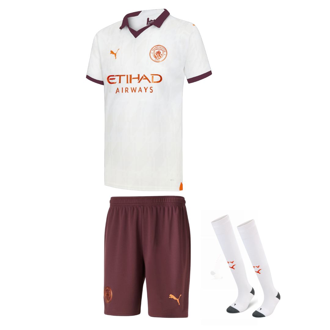 Manchester City Divisa Away 2023/24 BAMBINO