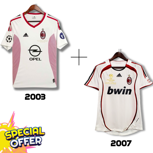 Milan 2007 + Milan 2003 - Offre spéciale