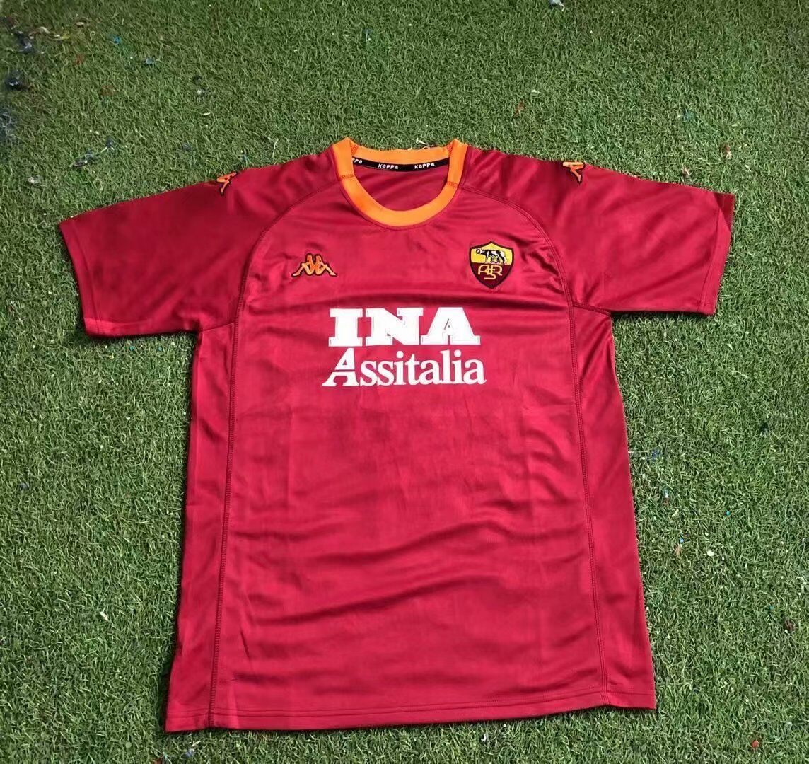 Roma – Heimtrikot 2000–01 – Scudetto