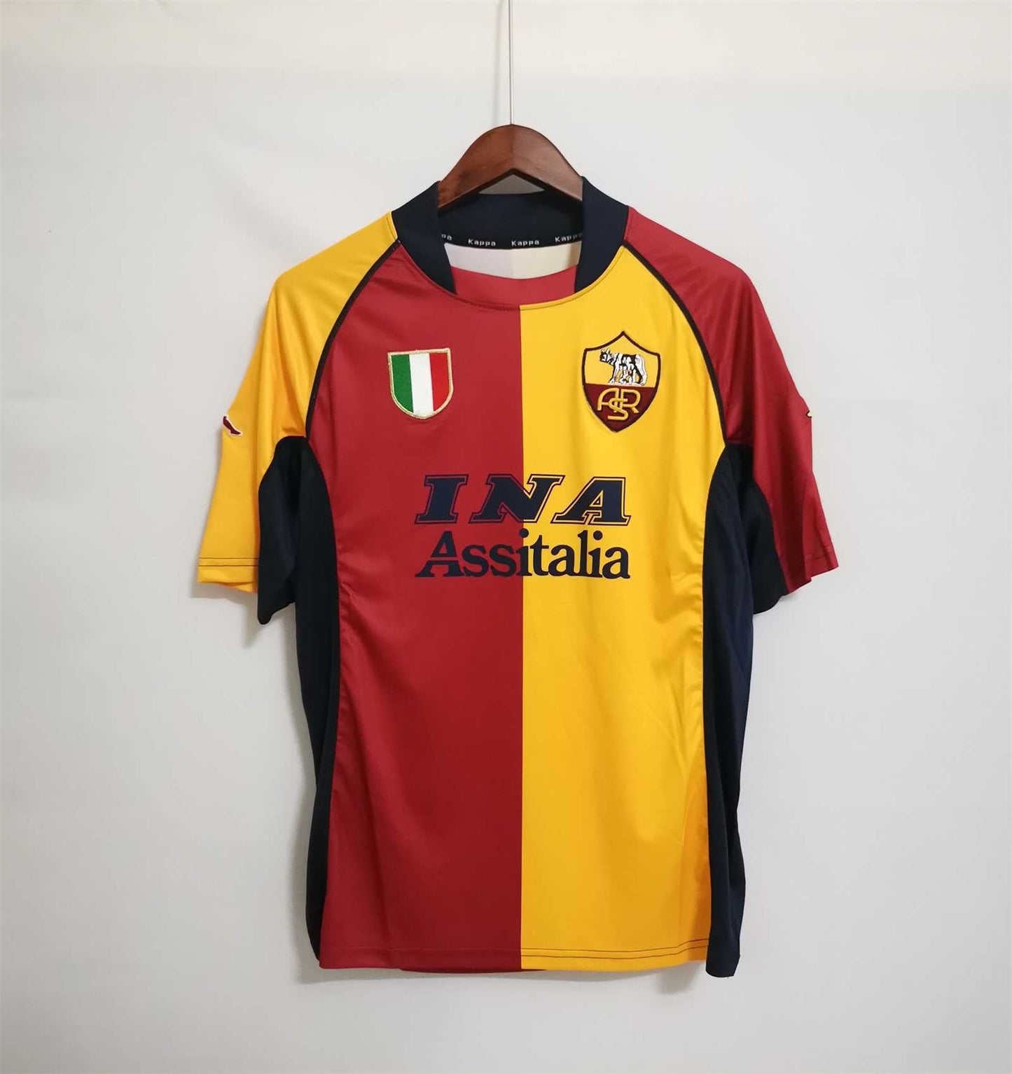 Rome - Maillot domicile 2001-02