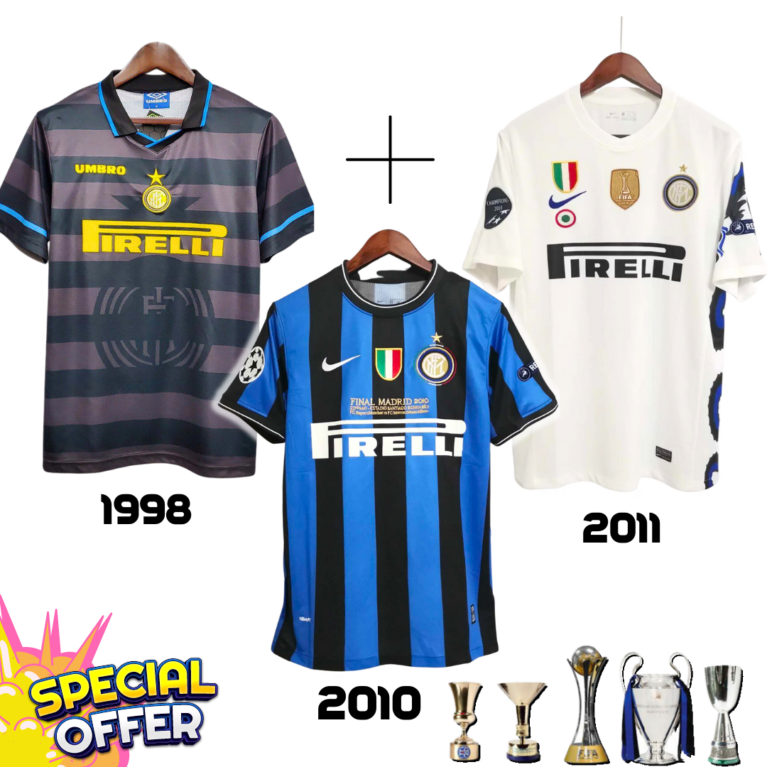 Inter 2011 + Inter 2010 + Inter 1998 - Offre Spéciale