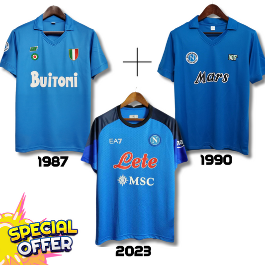 Napoli 2023 + Napoli 1990 + Napoli 1987 - Offerta Speciale