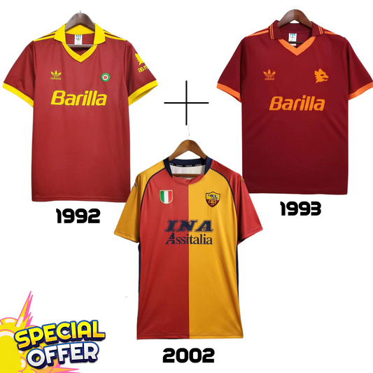 Roma 2002 + Roma 1993 + Roma 1992 - Offerta Speciale