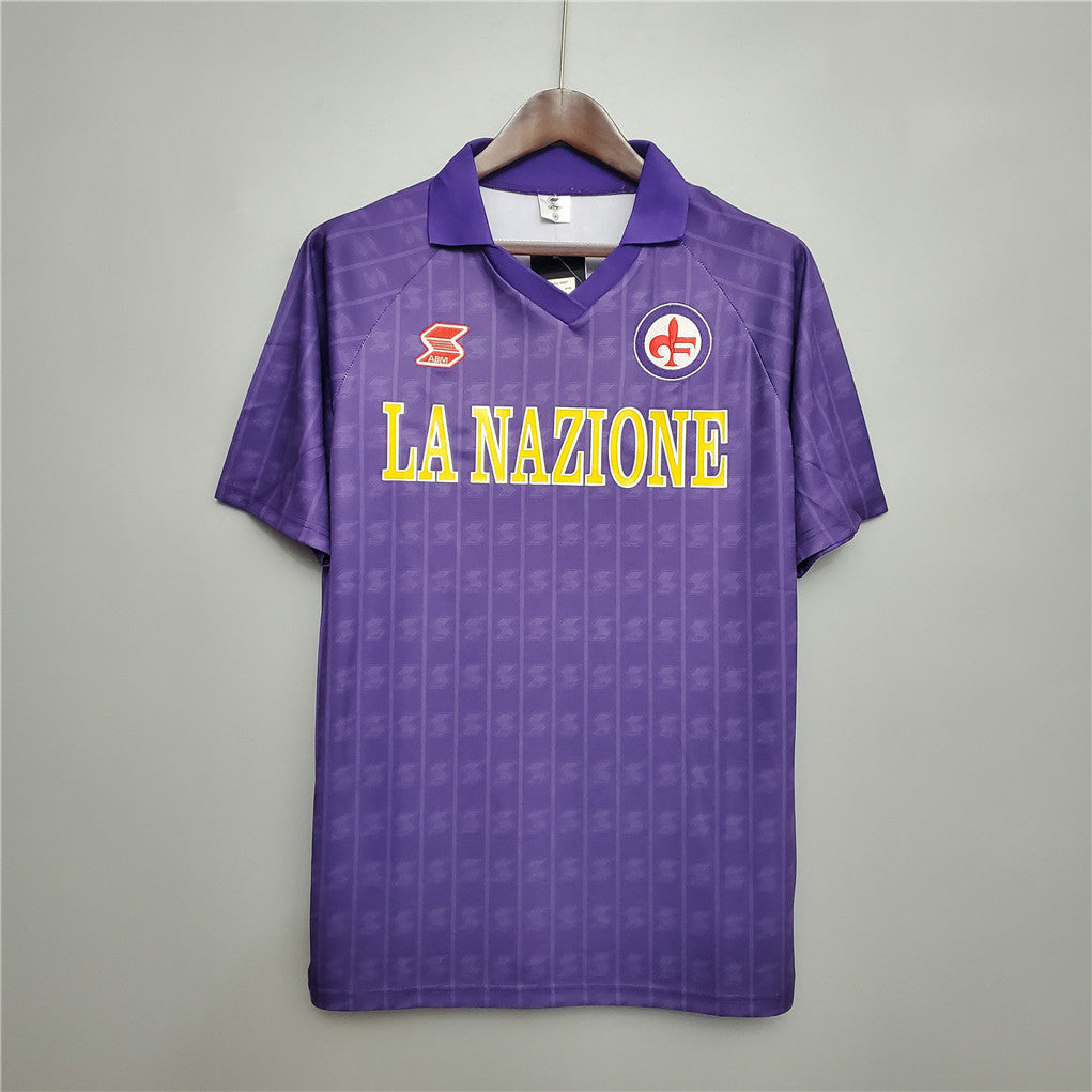 Maillot domicile de la Fiorentina 1989/90