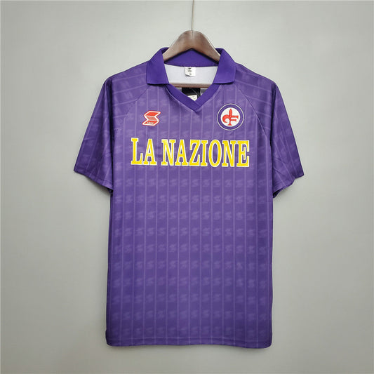 Maillot domicile de la Fiorentina 1989/90