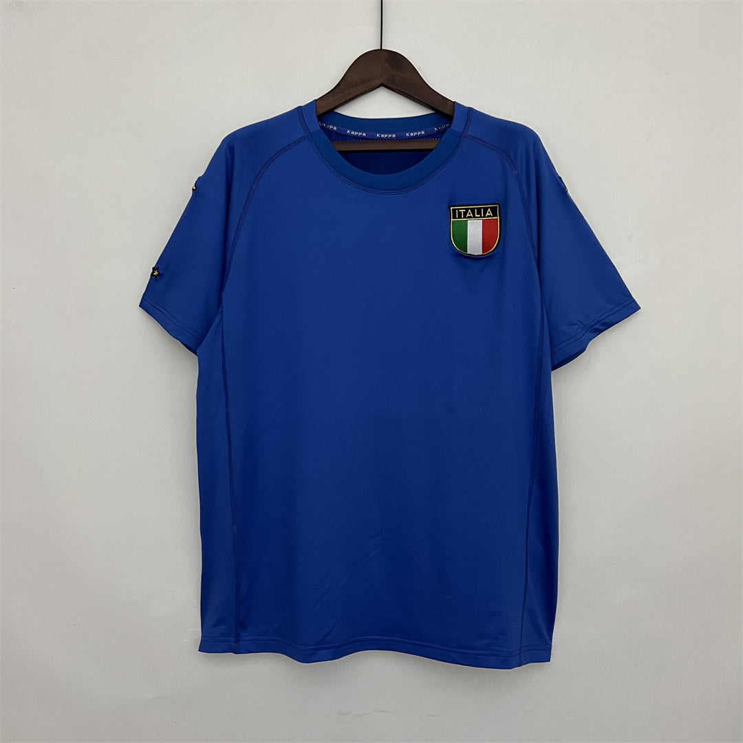 Blaues Italien-Heimtrikot 2000/01