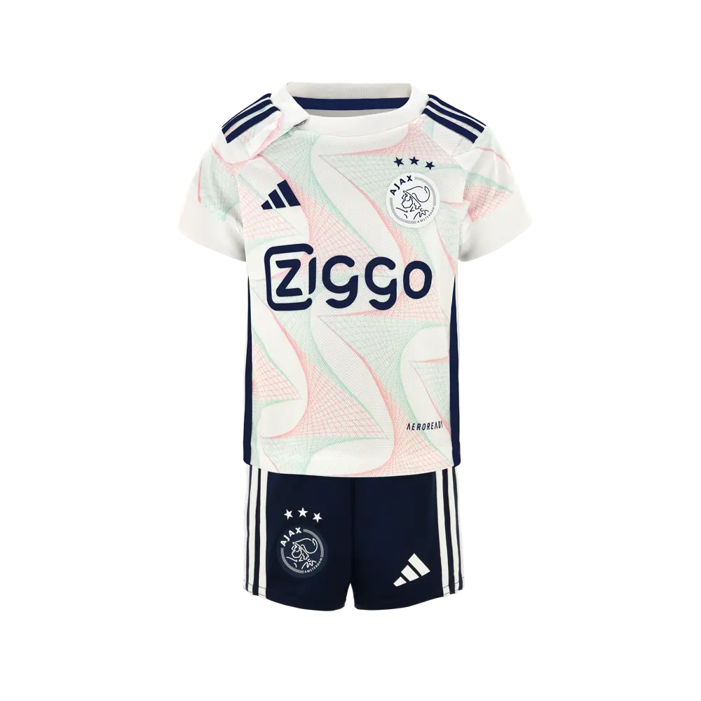 T-shirt et short pour garçon Ajax extérieur 23/24