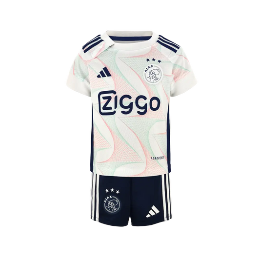 T-Shirt und Shorts für Jungen Ajax Away 23/24