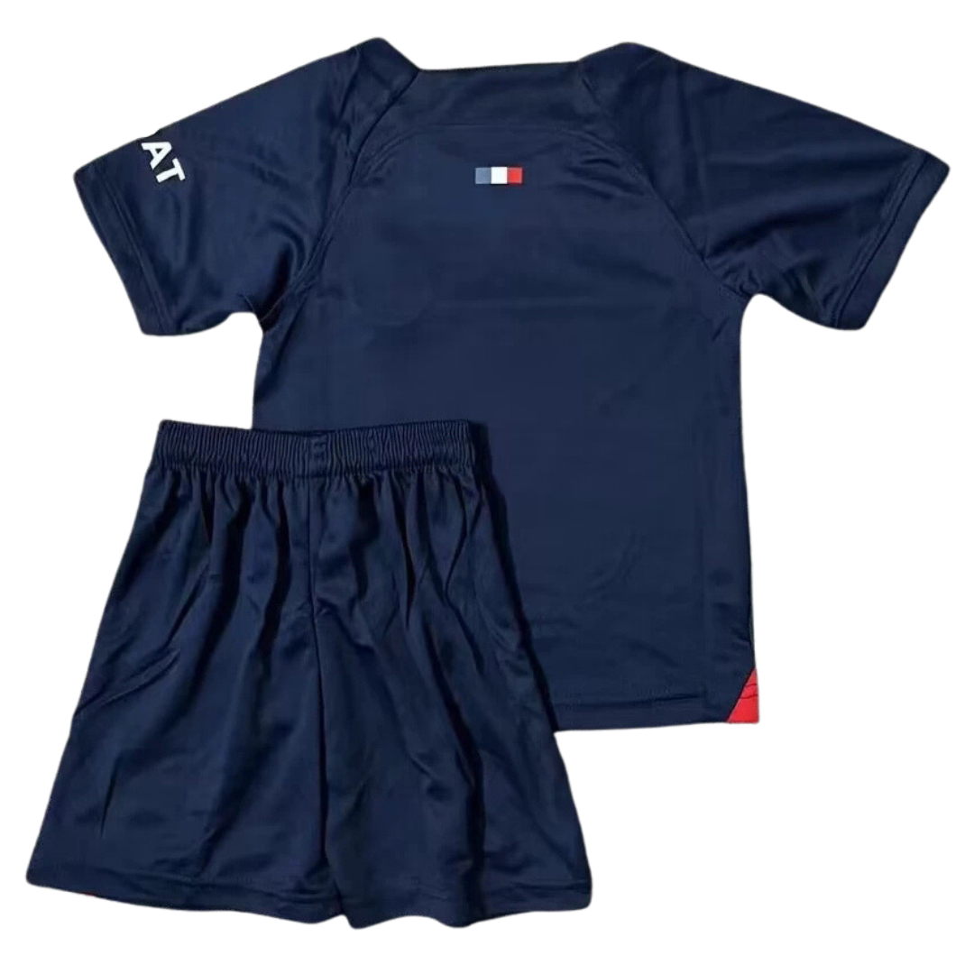 T-shirt et short enfant PSG domicile 23/24