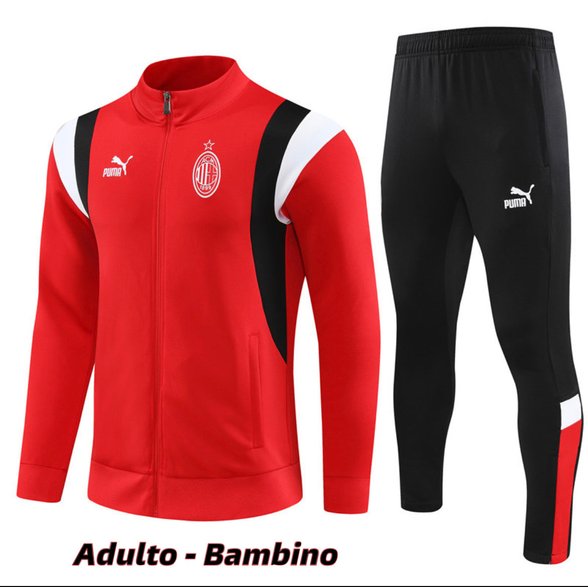 Tuta Ac Milan 2023/2024 - Adulto