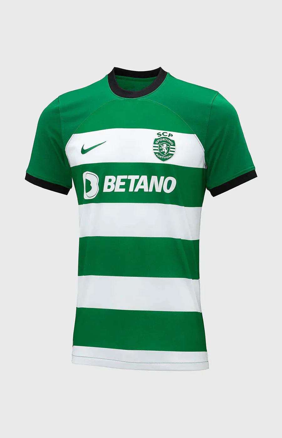 Maillot Sporting CP Domicile Vert et Blanc 23/24