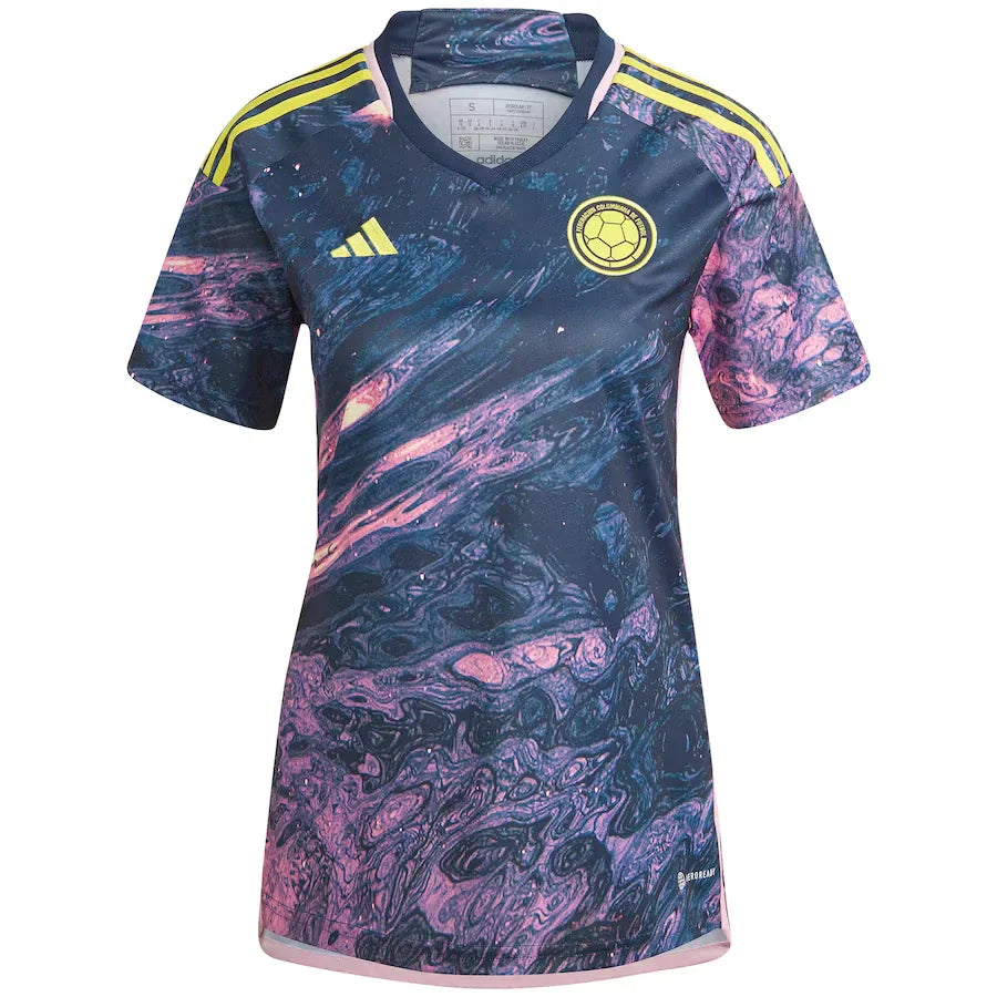 Maglia Colombia Away Femminile 23/24 Viola